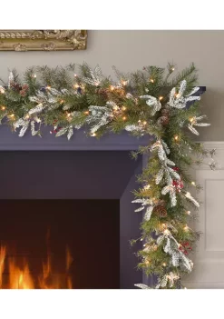 Hot Sale ❤️ Puleo International 6' PE/PVC Decorated Swag 😍 -Wonderly Shop Belk 2104