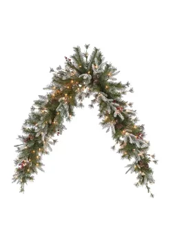 Hot Sale ❤️ Puleo International 6' PE/PVC Decorated Swag 😍 -Wonderly Shop Belk 2106