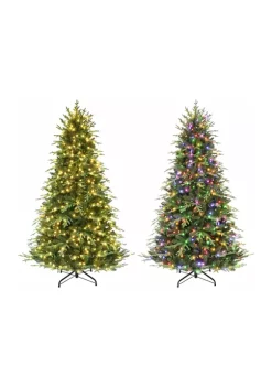 Buy π Puleo International Pre-lit Galveston Fir Tree π