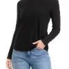 Best deal ❤️ Wonderly 👩 Women's Long Sleeve Crew Neck Solid T-Shirt ⭐ -Wonderly Shop Belk 212