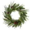 Best deal ⭐ Puleo International Artificial Cypress Floral Spring Door Wreath 😍 -Wonderly Shop Belk 2151