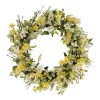 Hot Sale 🛒 Puleo International 30 Inch Artificial 🐕 Dogwood and Daisy Floral Spring Wreath 😍 -Wonderly Shop Belk 2155