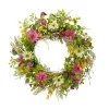 Buy 🎉 Puleo International Artificial Floral Spring Door Wreath 🌟 -Wonderly Shop Belk 2166