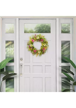 Buy 🎉 Puleo International Artificial Floral Spring Door Wreath 🌟 -Wonderly Shop Belk 2168