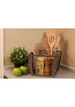 Budget 🔥 Puleo International 7 Inch Wire Basket Multifunctional 💯 -Wonderly Shop Belk 2184