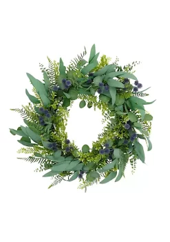 Flash Sale ✨ Puleo International Artificial Eucalyptus Floral Spring Door Wreath 🔥 -Wonderly Shop Belk 2203