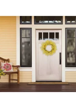 Best deal 🥰 Puleo International 30 Inch Artificial Winter Jasmine Floral Spring Wreath ✨ -Wonderly Shop Belk 2242