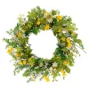 Best reviews of ✨ Puleo International Artificial Daisy Floral Spring Door Wreath 🎁 -Wonderly Shop Belk 2244