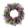 Best Pirce 🥰 Puleo International Artificial Eucalyptus Floral Spring Door Wreath ⌛