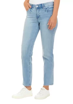 Deals 🛒 Wonderly Petite Mid Rise Straight 👖 Jeans 🎁 -Wonderly Shop Belk 225