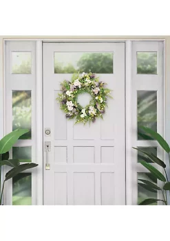 Top 10 🎁 Puleo International Artificial Hydrangea Floral Spring Door Wreath 🎉 -Wonderly Shop Belk 2257