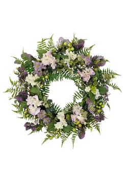 Top 10 🎁 Puleo International Artificial Hydrangea Floral Spring Door Wreath 🎉 -Wonderly Shop Belk 2259