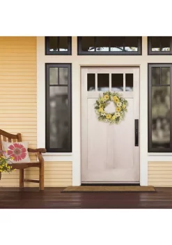 Best reviews of 😀 Puleo International 24 Inch Artificial Chrysanthemum and Daisy Floral Spring Wreath ❤️ -Wonderly Shop Belk 2278