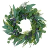 Discount 💯 Puleo International Artificial Echinops Floral Spring Door Wreath 🌟 -Wonderly Shop Belk 2300