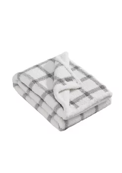Cheapest 🎁 Eddie Bauer Bunkhouse Plaid Fur Like Reversible Throw Blanket 💯 -Wonderly Shop Belk 2424