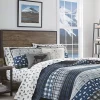 Buy 🎁 Eddie Bauer Blue Creek Plaid Quilt Set 😀 -Wonderly Shop Belk 2474