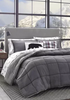 Best reviews of 👏 Eddie Bauer Sherwood Grey Comforter Set 😍 -Wonderly Shop Belk 2481