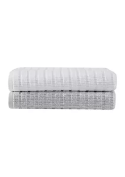 Best Sale 👏 Eddie Bauer Preston Solid Cotton Bath Sheet Set 👏 -Wonderly Shop Belk 2500