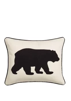 Discount 🤩 Eddie Bauer Bear Twill Decorative Pillow 🧨 -Wonderly Shop Belk 2517