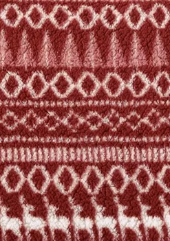 New 🔥 Eddie Bauer Alpine Fair Isle Throw Blanket 🔔 -Wonderly Shop Belk 2530