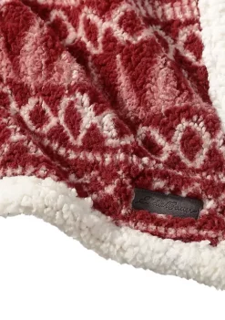 New 🔥 Eddie Bauer Alpine Fair Isle Throw Blanket 🔔 -Wonderly Shop Belk 2531
