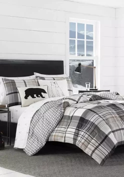 Brand new ๐ Eddie Bauer Normandy Plaid Comforter Sham Set ๐