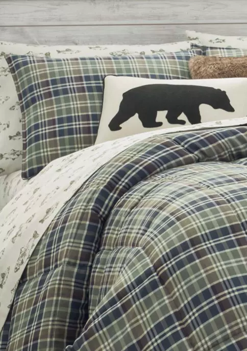 Buy ๐ Eddie Bauer Rugged Plaid Microsuede Comforter Sham Set ๐ 4 Buy ๐ Eddie Bauer Rugged Plaid Microsuede Comforter Sham Set ๐ - Image 2