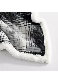 Cheapest ⌛ Eddie Bauer Vail Plaid Ultra Soft Plush Fleece Blanket 👍 -Wonderly Shop Belk 2569