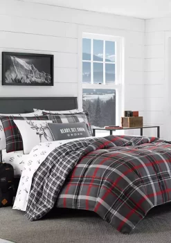 Top 10 🥰 Eddie Bauer Willow Plaid Microsuede Comforter Sham Set 🎉