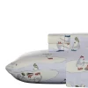 Flash Sale ⌛ Eddie Bauer Skating Penguins Flannel Sheet Set 💯