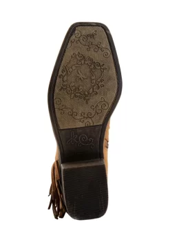 Outlet 🌟 Wonderly Bethanie Fringe 🥾 Boots 😉 -Wonderly Shop Belk 262