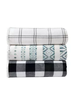 Top 10 ⭐ Eddie Bauer Mountain Village 1-Piece Ultra Sherpa Blanket 🎉 -Wonderly Shop Belk 2650