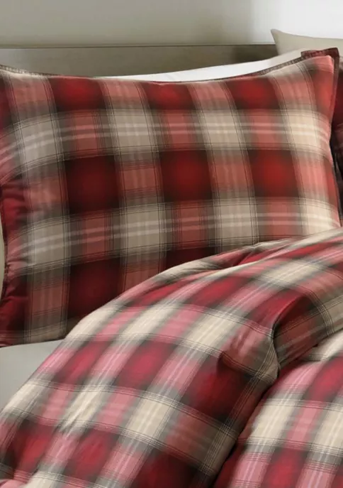 Best Sale 🤩 Eddie Bauer Navigation Plaid Cotton Comforter Sham Set 🎁 4 Best Sale 🤩 Eddie Bauer Navigation Plaid Cotton Comforter Sham Set 🎁 - Image 2