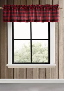 Best deal 🌟 Eddie Bauer Mountain Plaid Window Valance 👍 -Wonderly Shop Belk 2709
