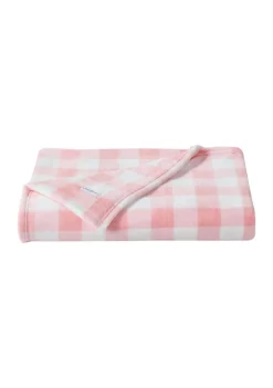 Discount 😉 Eddie Bauer Kids Poppy Plaid Fleece Blanket 🎉