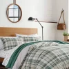 New 😀 Eddie Bauer Timbers Plaid Cotton Comforter Sham Set ✔️ -Wonderly Shop Belk 2764