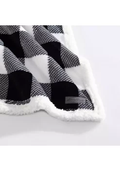 Best deal 🤩 Eddie Bauer Cabin Plaid 1-Piece Ultra Sherpa Blanket 😉 -Wonderly Shop Belk 2771