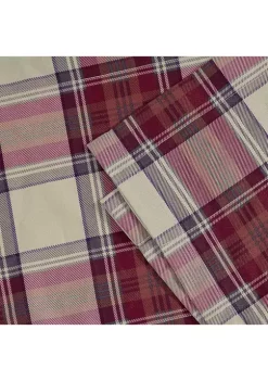 Cheapest 🤩 Eddie Bauer Edgewood Plaid Pole Top Window Valance 🎉 -Wonderly Shop Belk 2787