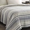 Promo 🥰 Eddie Bauer Herringbone Stripe Blanket 😍 -Wonderly Shop Belk 2800