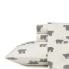Best Pirce 💯 Eddie Bauer Bear Family Flannel Sheet Set 🔥