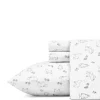 Hot Sale ✨ Eddie Bauer 4-Piece Animal Tracks Cotton Percale Sheet Set ✔️ -Wonderly Shop Belk 2822