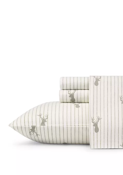 Flash Sale ๐ Eddie Bauer Deer Lodge Flannel Sheet Set โจ 6 Flash Sale ๐ Eddie Bauer Deer Lodge Flannel Sheet Set โจ - Image 4