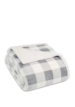 Flash Sale ❤️ Eddie Bauer Mountain Plaid Chrome Blanket 🌟