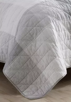 Budget 😀 Eddie Bauer Boulder Plaid 3-Piece Cotton Quilt Set 🔥 -Wonderly Shop Belk 2893