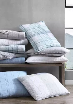 Budget 😀 Eddie Bauer Boulder Plaid 3-Piece Cotton Quilt Set 🔥 -Wonderly Shop Belk 2894