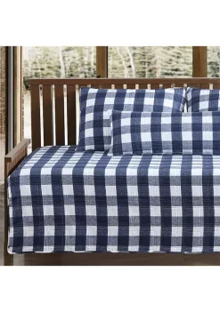 Cheapest ⌛ Eddie Bauer Lakehouse Plaid 4-Piece Cotton Bonus Daybed Set ✔️ -Wonderly Shop Belk 2907