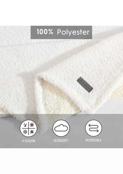 Flash Sale ๐งจ Eddie Bauer EB Solid Mingled 1-Piece Sherpa Throw ๐ 4 Flash Sale ๐งจ Eddie Bauer EB Solid Mingled 1-Piece Sherpa Throw ๐ - Image 2