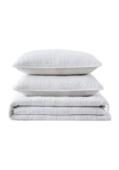 Hot Sale 🌟 Eddie Bauer Jasper Trail 3-Piece Solid Cotton Quilt Set 🌟 -Wonderly Shop Belk 2944