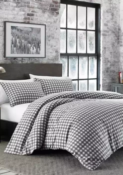 Coupon ๐ Eddie Bauer Preston Cotton Flannel Comforter Sham Set ๐งจ