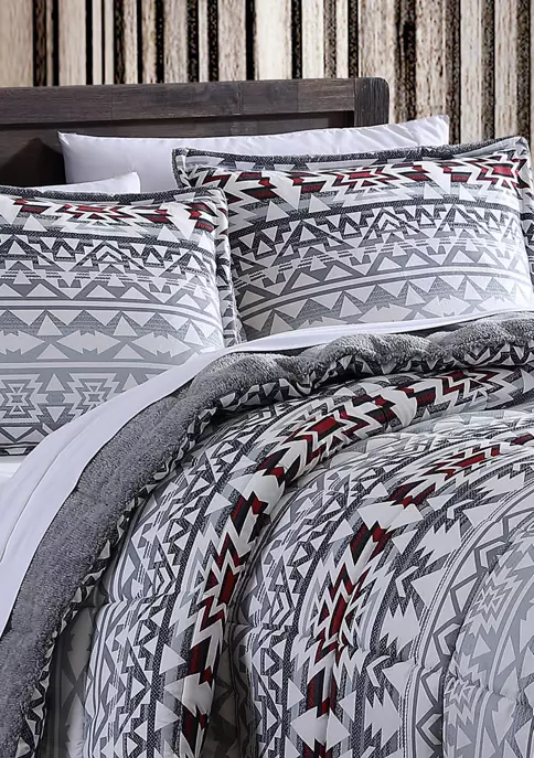 Buy 🤩 Eddie Bauer Clyde Hill Stripe Micro Suede Comforter Set 🥰 3 Buy 🤩 Eddie Bauer Clyde Hill Stripe Micro Suede Comforter Set 🥰